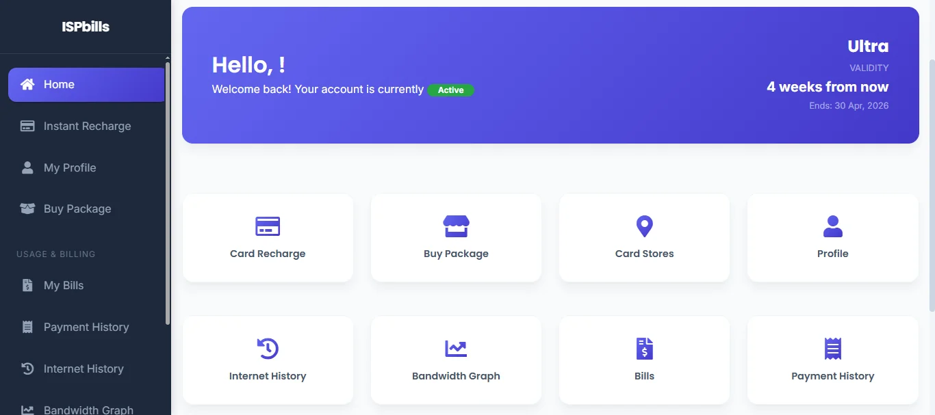 Customer self-service portal